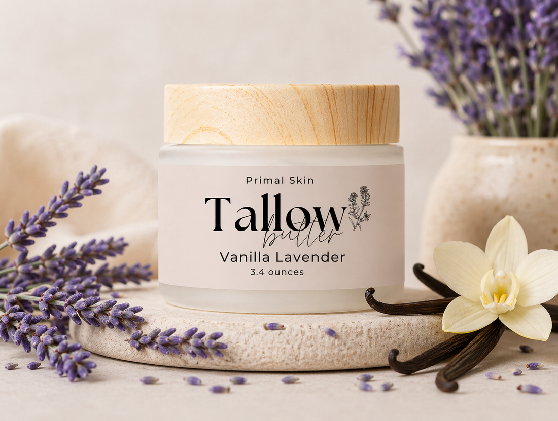 Vanilla Lavender Tallow Balm by Primal Skin Tallow