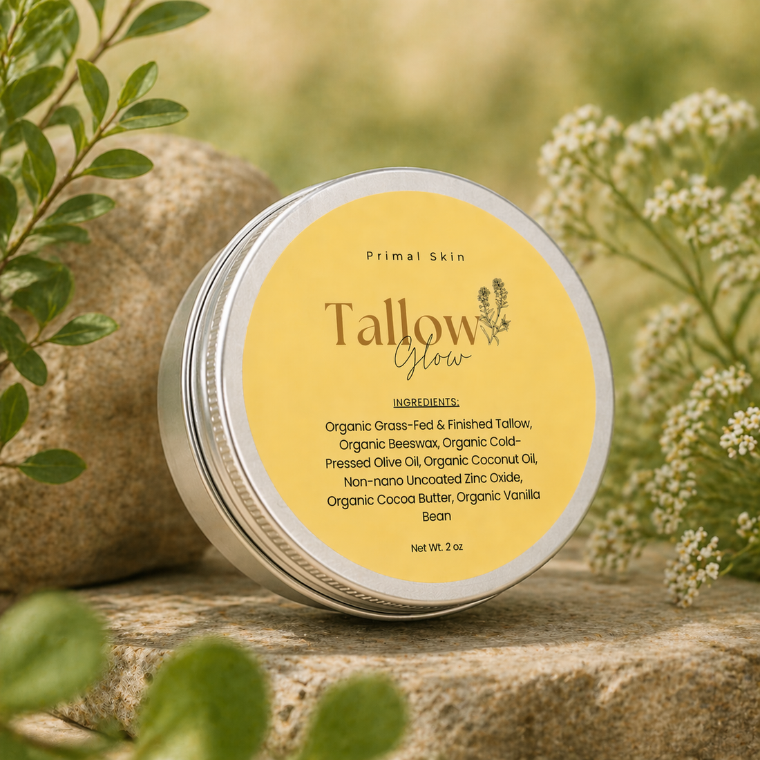 Tallow Mineral Sunscreen by Primal Skin Tallow