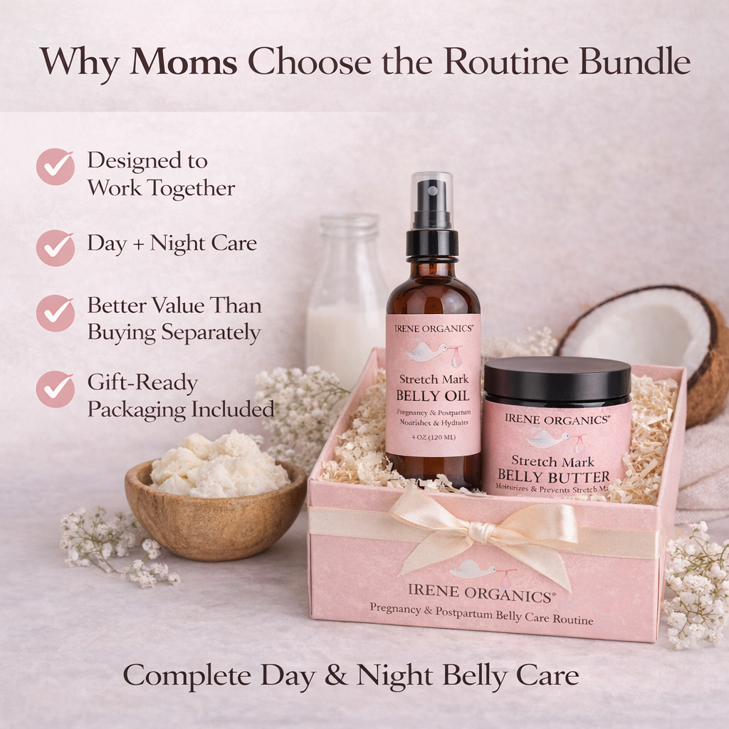 Belly Care Routine Bundle by Irene Organics