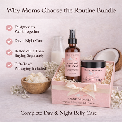 Belly Care Routine Bundle by Irene Organics