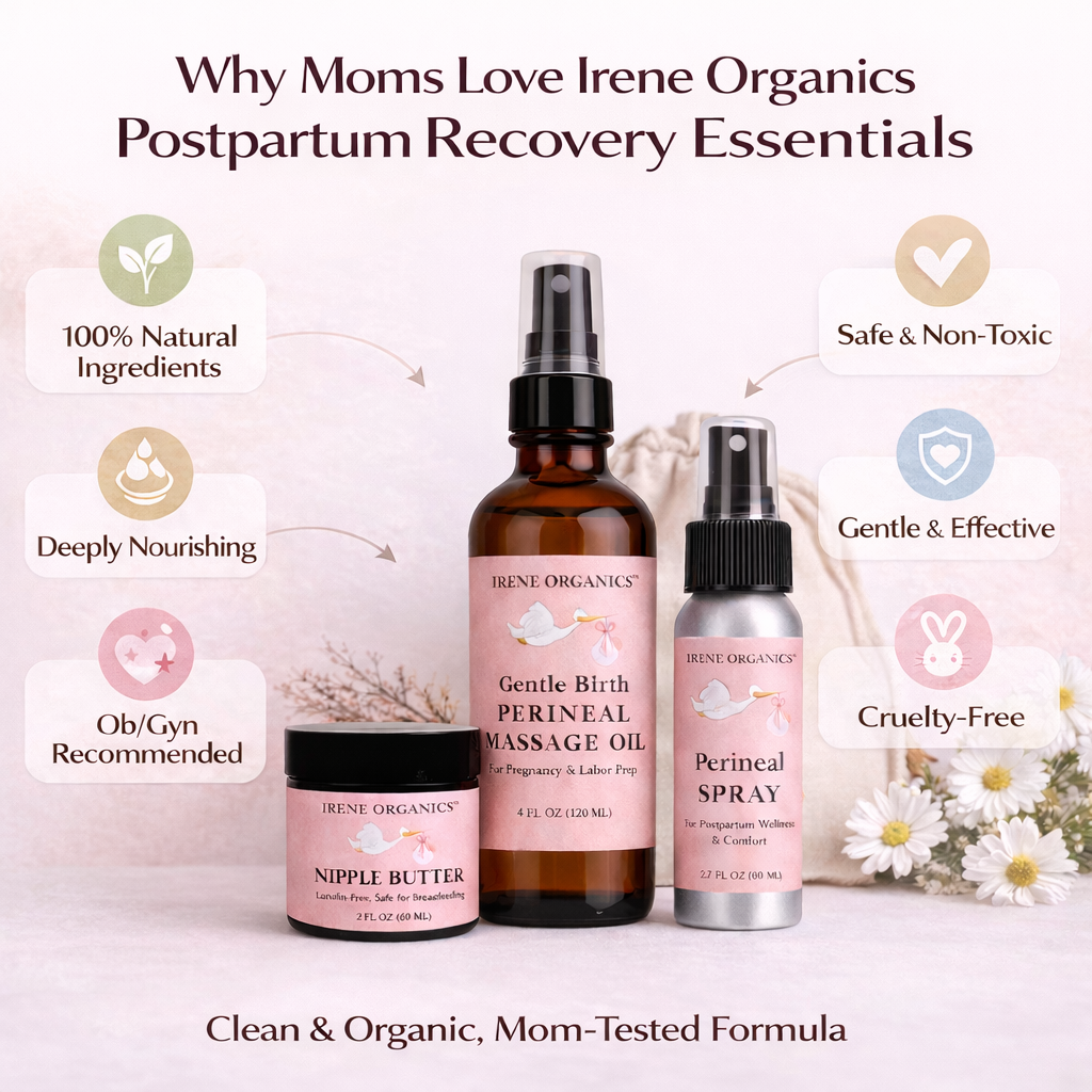Postpartum Recovery Routine Essentials by Irene Organics