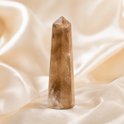 Smokey Quartz Tower Point (Emotional Calmness and Depression)