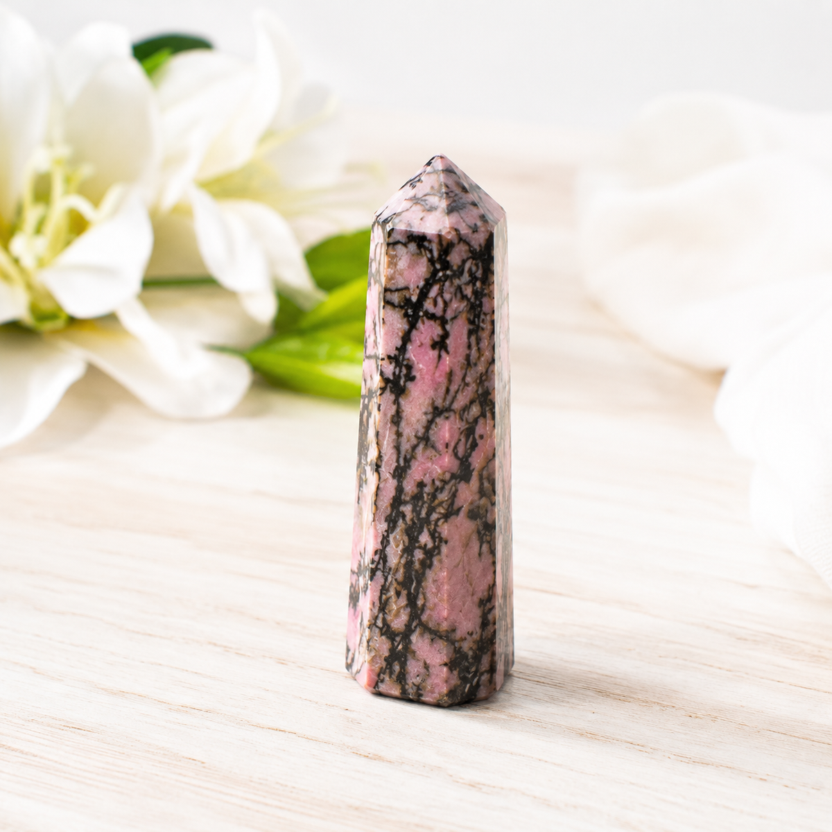 Rhodonite Tower Point (Codependency and Self-Destruction)  DestGlow