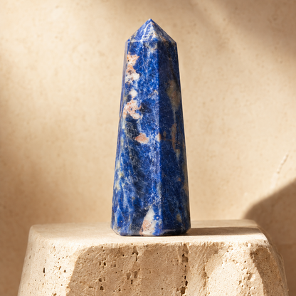 Sodalite Tower Point (Self-Esteem and Self-Acceptance)  DestGlow