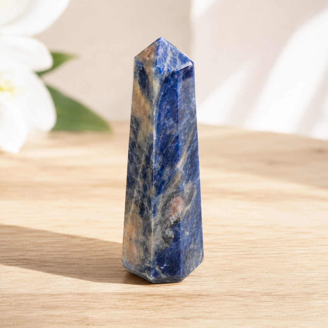 Sodalite Tower Point (Self-Esteem and Self-Acceptance)  DestGlow