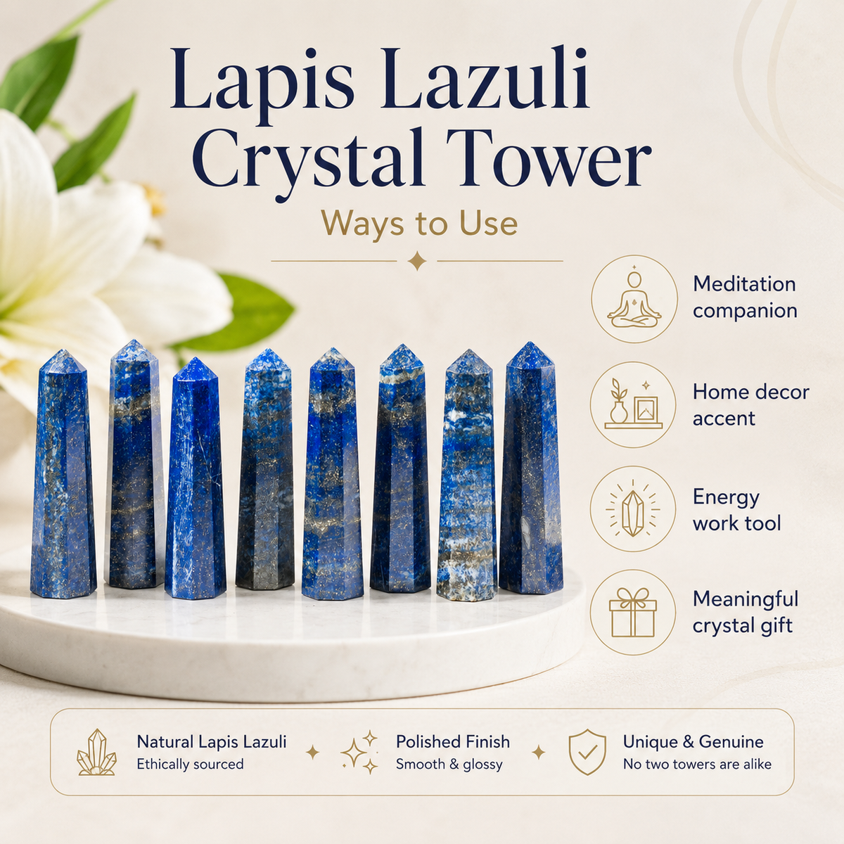 Lapis Lazuli Tower Point (Wisdom and Communication)  DestGlow
