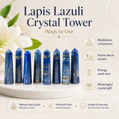 Lapis Lazuli Tower Point (Wisdom and Communication)  DestGlow