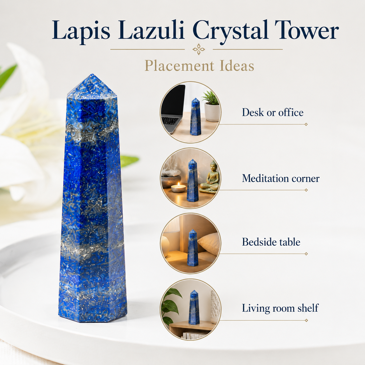 Lapis Lazuli Tower Point (Wisdom and Communication)  DestGlow