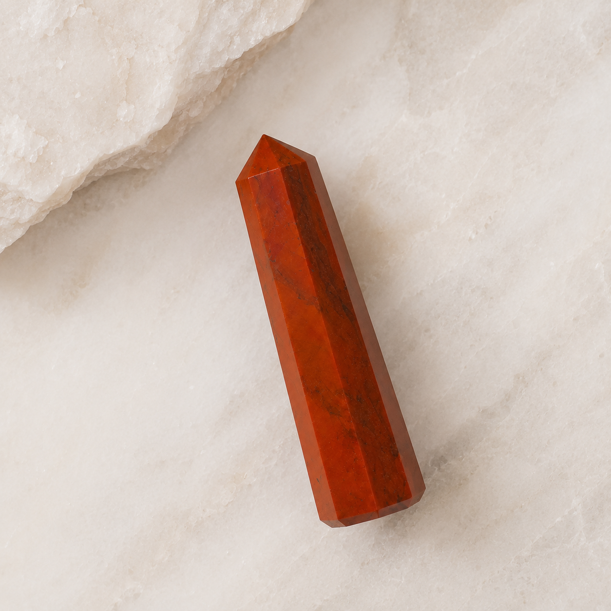 Red Jasper Tower USA (Tranquility and Sense of Grounding)  DestGlow
