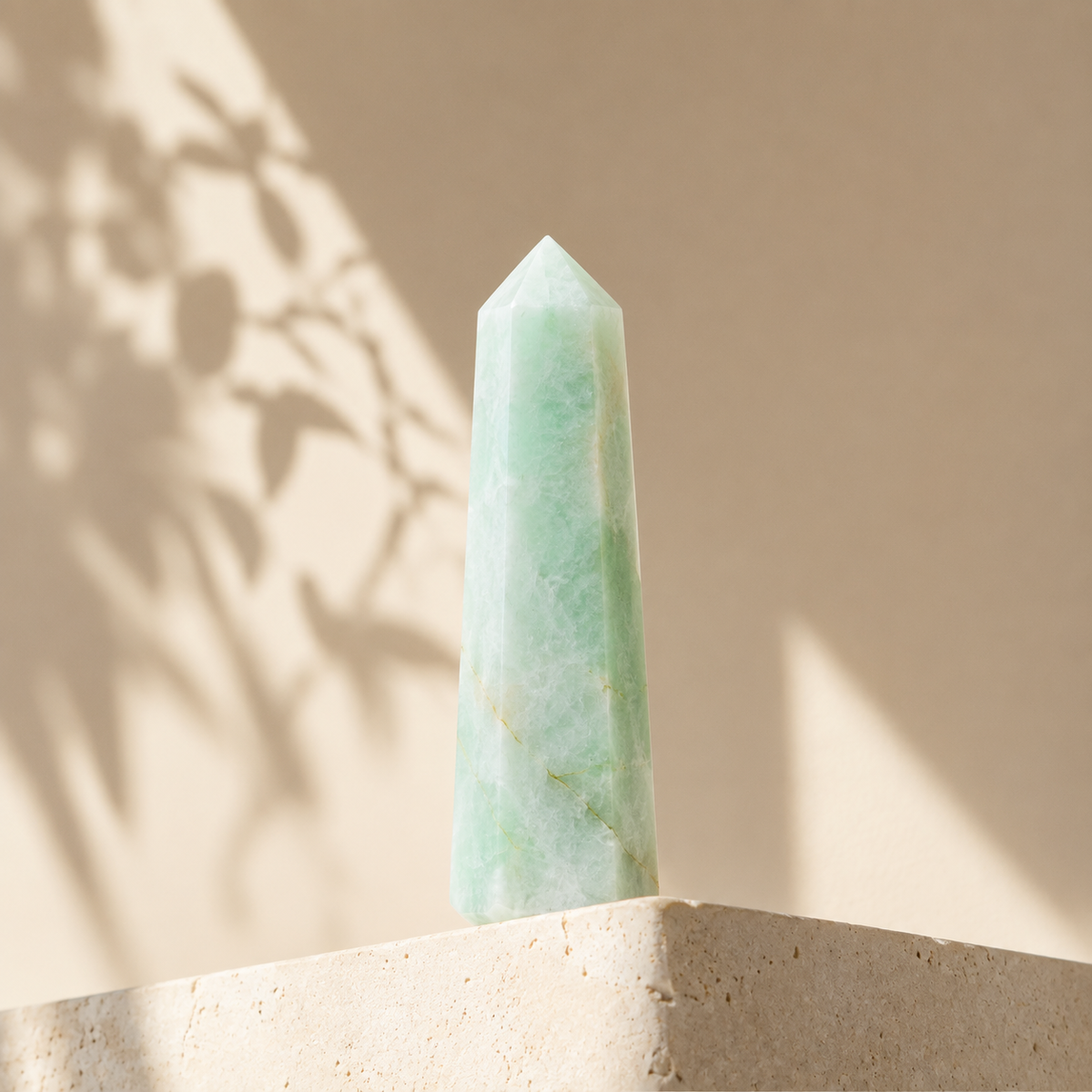 Amazonite Tower Point (Anxiety and Clarity)  DestGlow