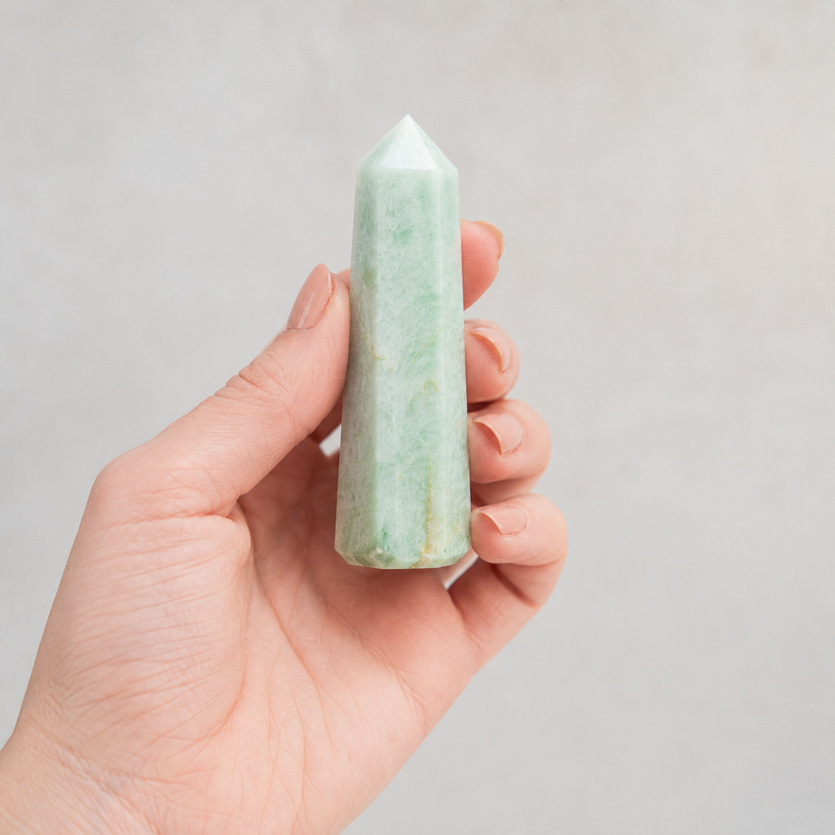 Amazonite Tower Point (Anxiety and Clarity)  DestGlow