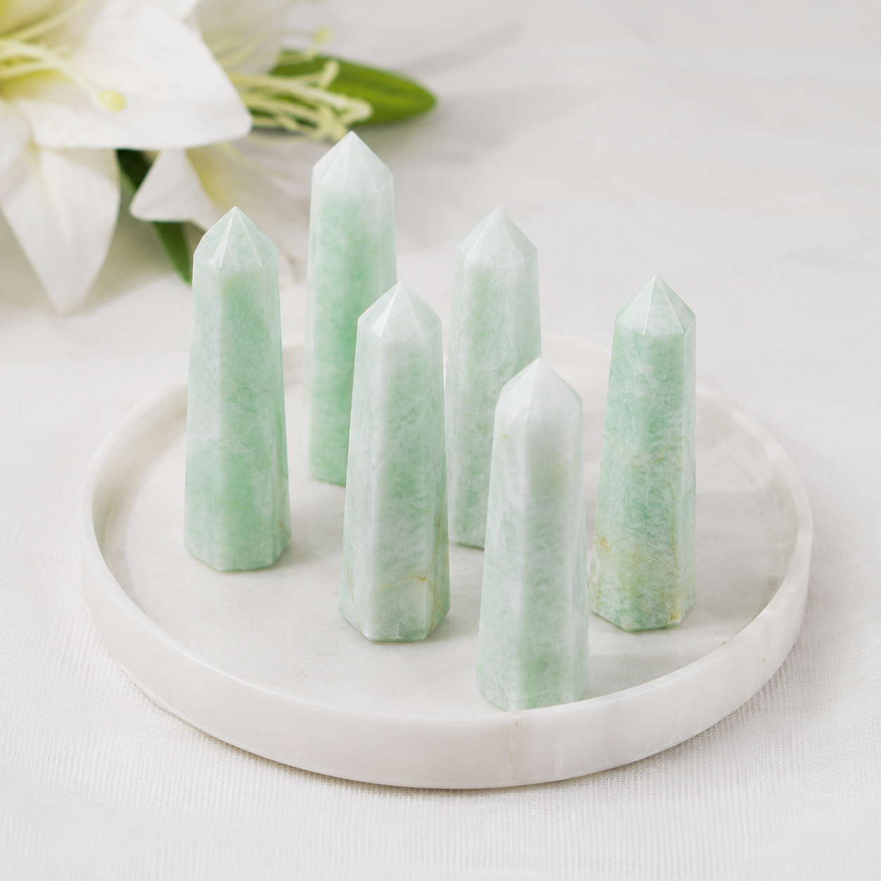 Amazonite Tower Point (Anxiety and Clarity)