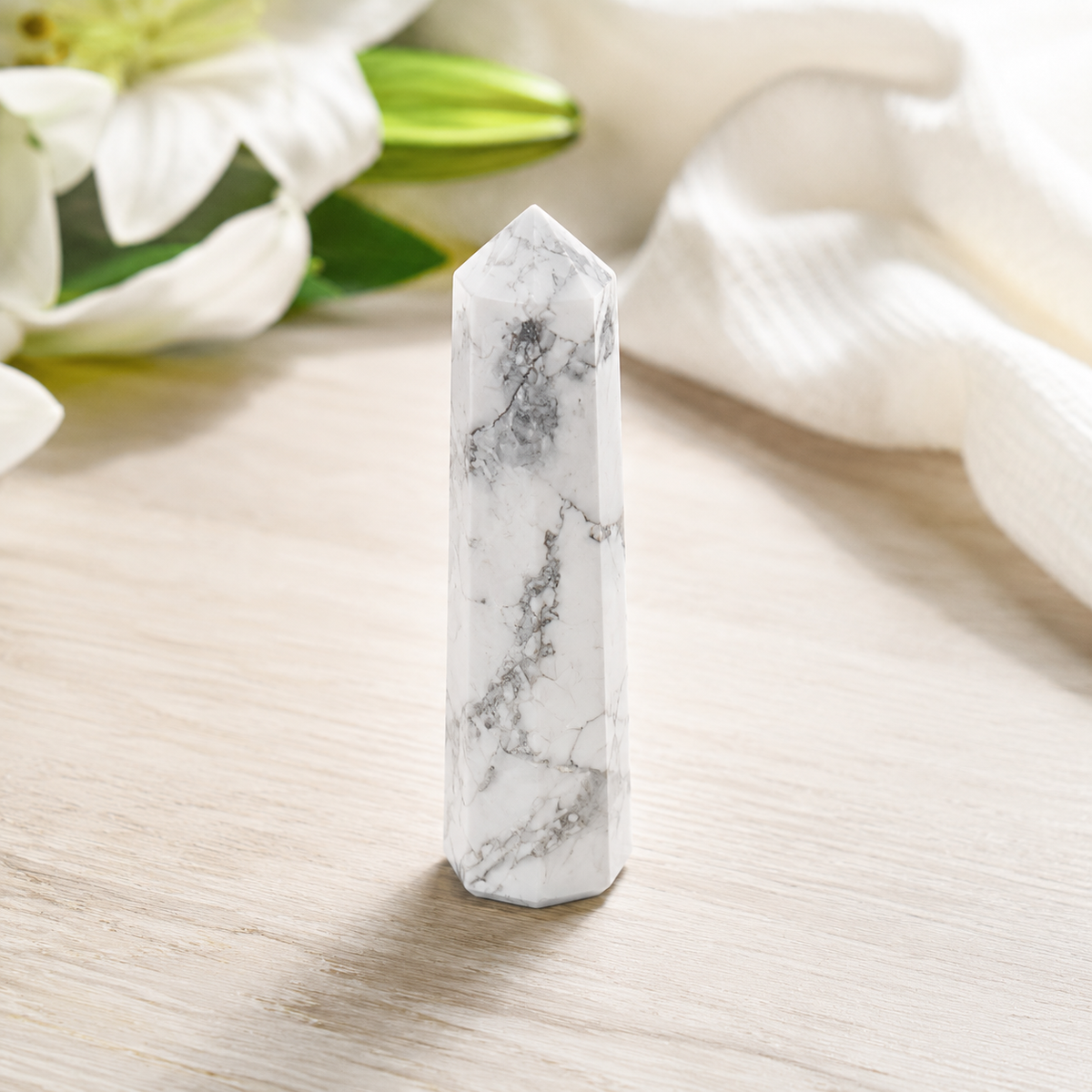 Howlite Tower Point (Knowledge and Communication)  DestGlow