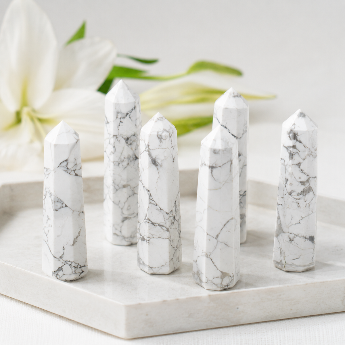 Howlite Tower Point (Knowledge and Communication)  DestGlow