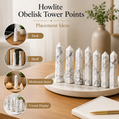 Howlite Tower Point (Knowledge and Communication)  DestGlow