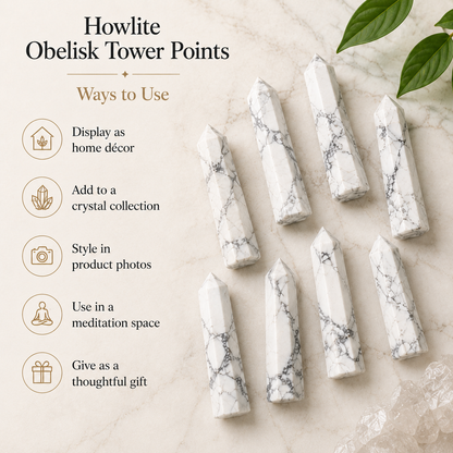 Howlite Tower Point (Knowledge and Communication)  DestGlow