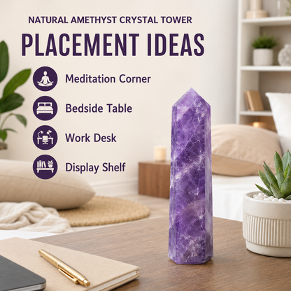 Amethyst Tower Point (Purification and Serenity)  DestGlow