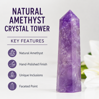 Amethyst Tower Point (Purification and Serenity)  DestGlow