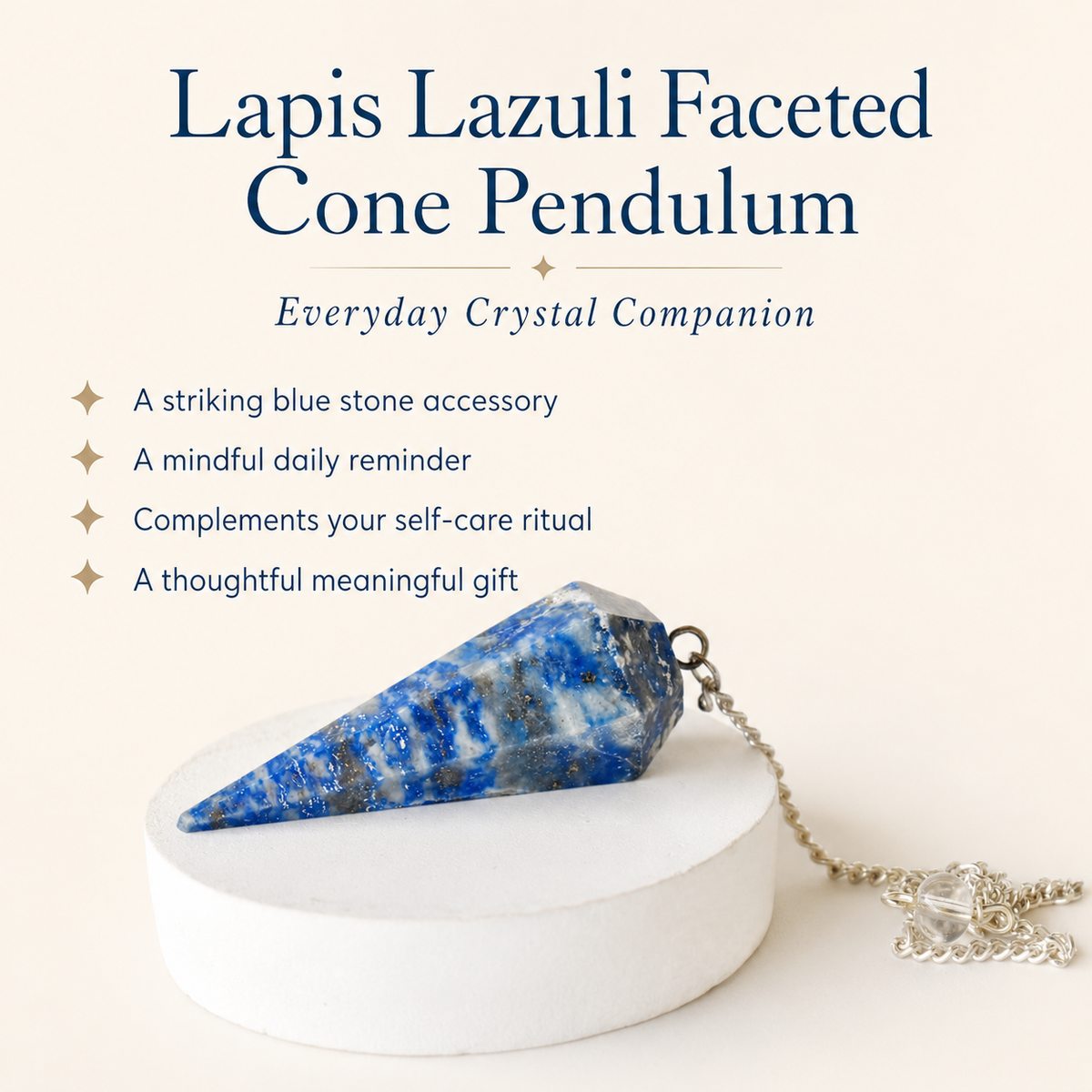 Lapis Lazuli Pendulum (Expansion and Inspiration)  DestGlow