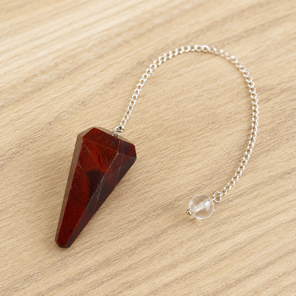 Red Jasper Pendulum (Generosity and Manifestation )  DestGlow
