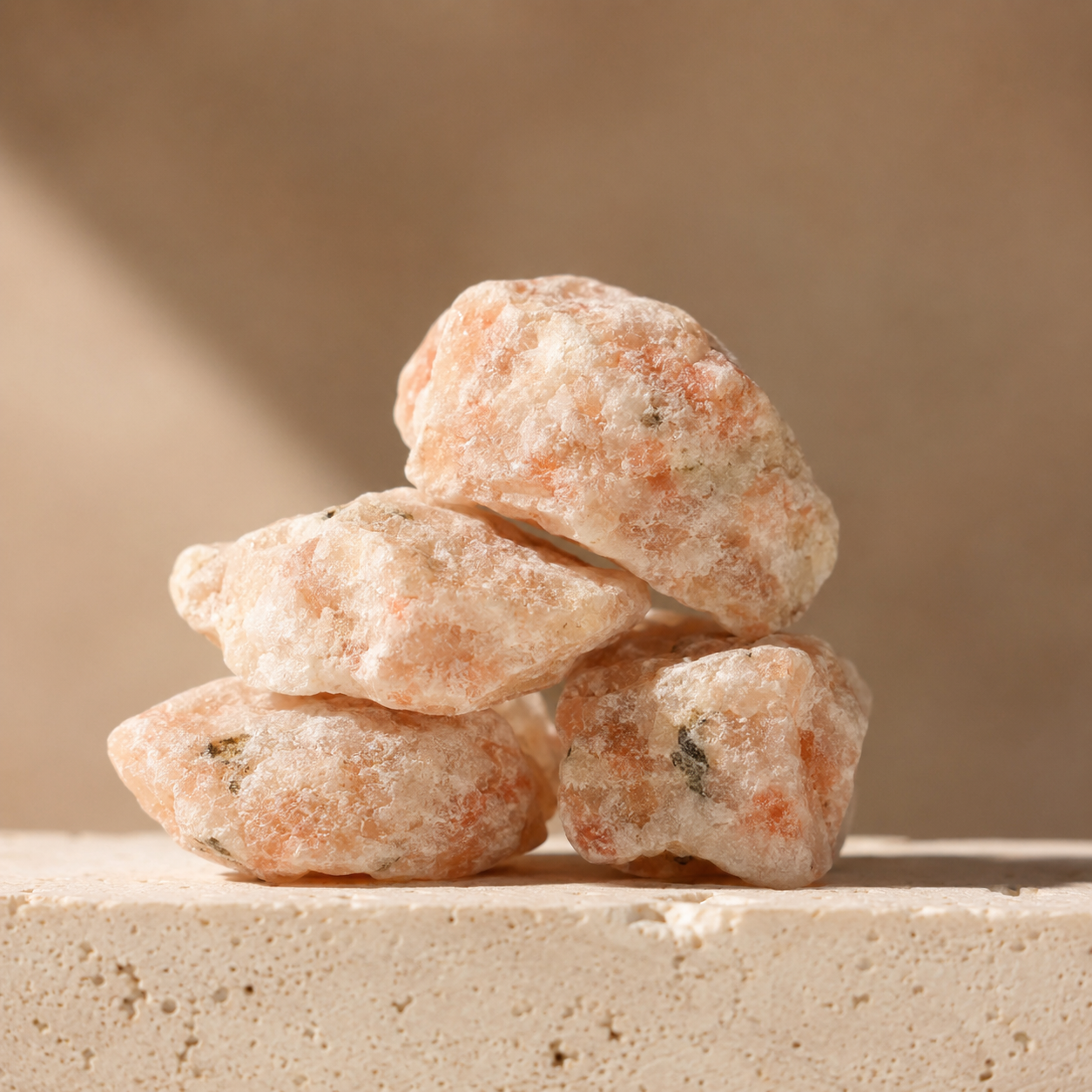 Sunstone Rough Rocks (Cleansing and Transformation )  DestGlow