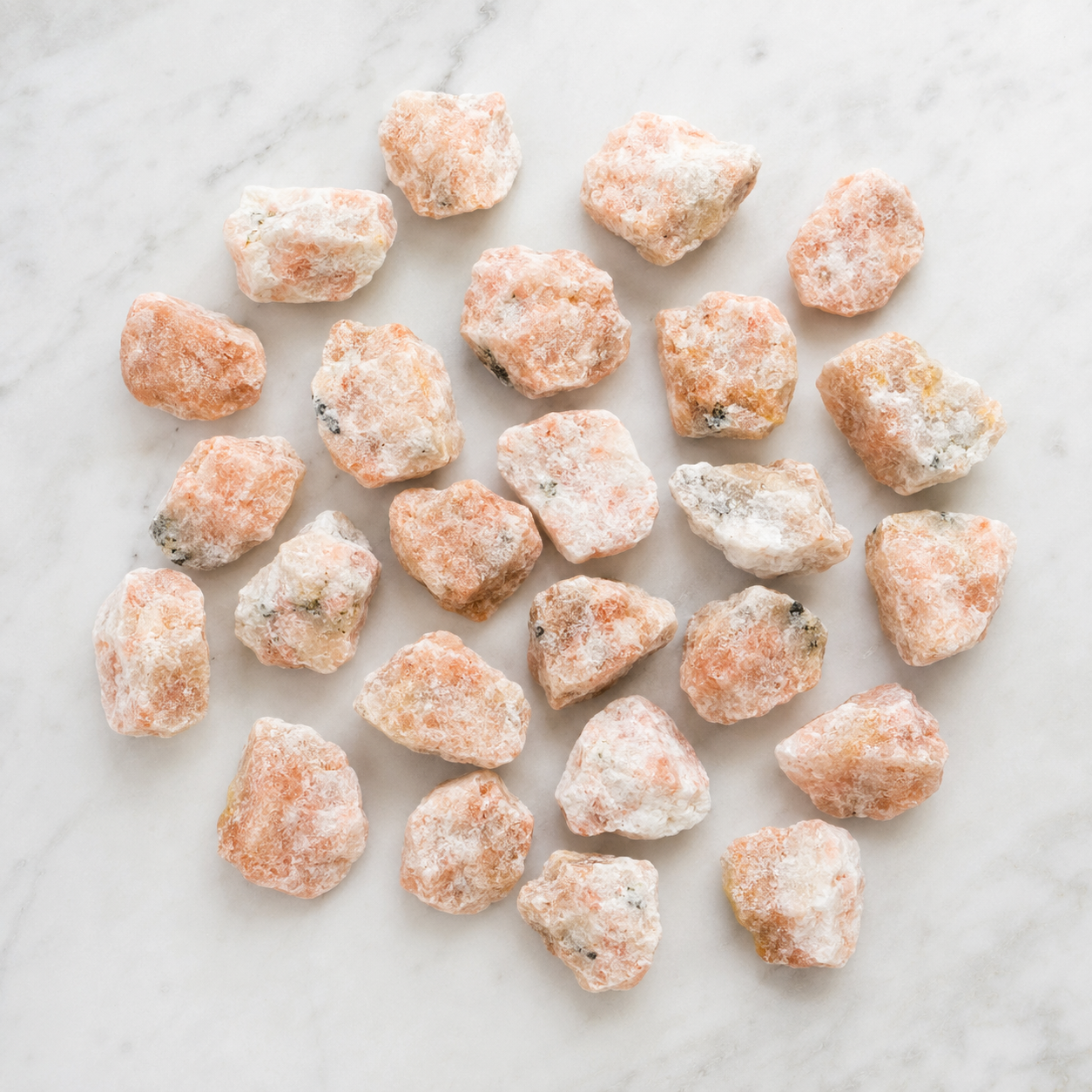 Sunstone Rough Rocks (Cleansing and Transformation )  DestGlow