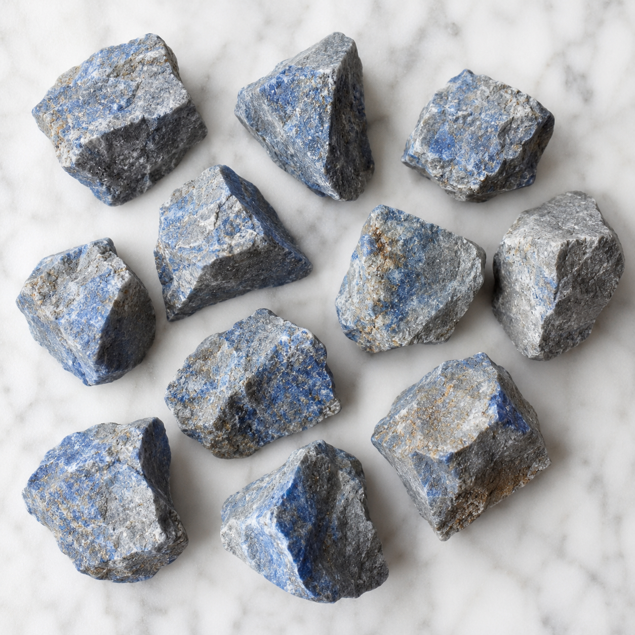 Lapis Lazuli Rough Rocks (Intellect and Truth)  DestGlow