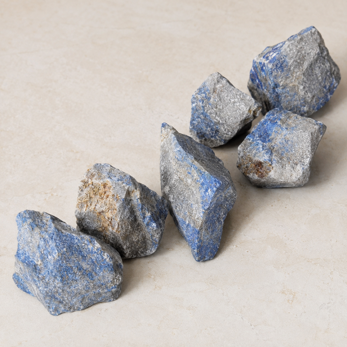 Lapis Lazuli Rough Rocks (Intellect and Truth)  DestGlow