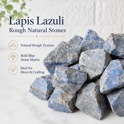 Lapis Lazuli Rough Rocks (Intellect and Truth)  DestGlow