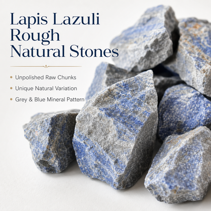 Lapis Lazuli Rough Rocks (Intellect and Truth)