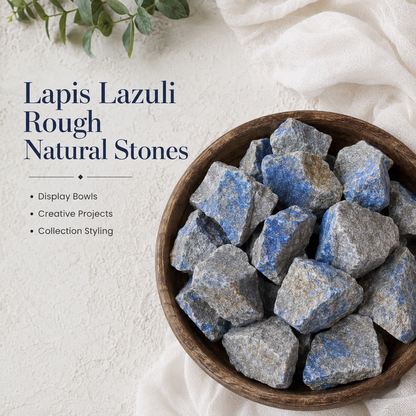Lapis Lazuli Rough Rocks (Intellect and Truth)  DestGlow