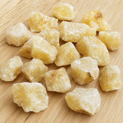Yellow Aventurine Rough Rocks (Power and Weight Control)  DestGlow