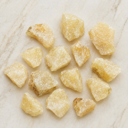 Yellow Aventurine Rough Rocks (Power and Weight Control)  DestGlow