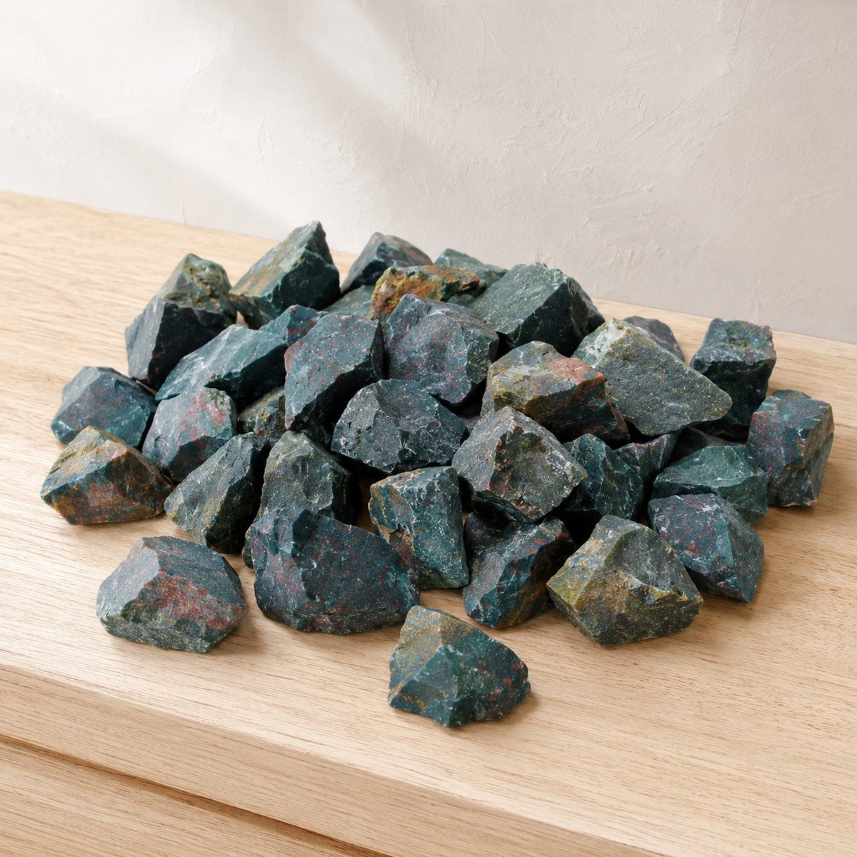 Bloodstone Rough Rocks (Grounding and Protecting)  DestGlow