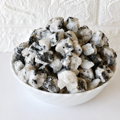 Rainbow Moonstone Rough Rocks (Compassion and Inner Confidence)  DestGlow