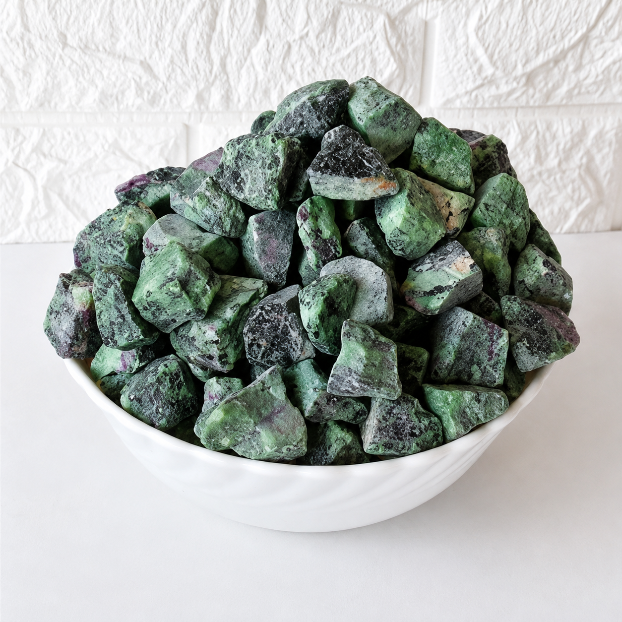 Ruby Zosite Rough Rocks (Psychic Abilities and Channeling )  DestGlow