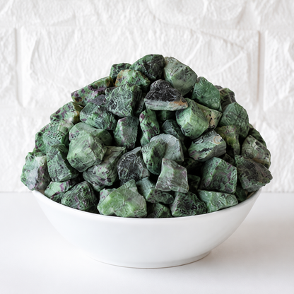 Ruby Zosite Rough Rocks (Psychic Abilities and Channeling )  DestGlow