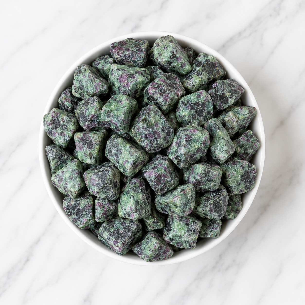 Ruby Zosite Rough Rocks (Psychic Abilities and Channeling )  DestGlow