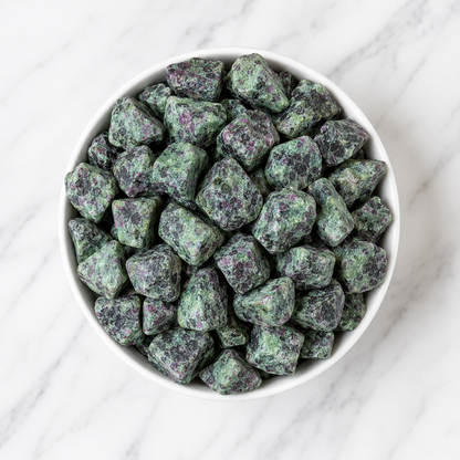 Ruby Zosite Rough Rocks (Psychic Abilities and Channeling )  DestGlow