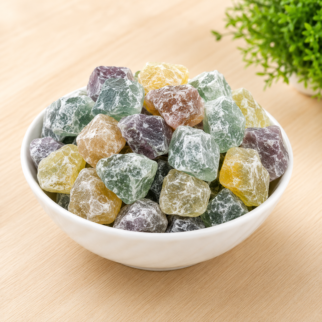 Multi Fluorite Rough Rocks (Grounding and Clarity)  DestGlow