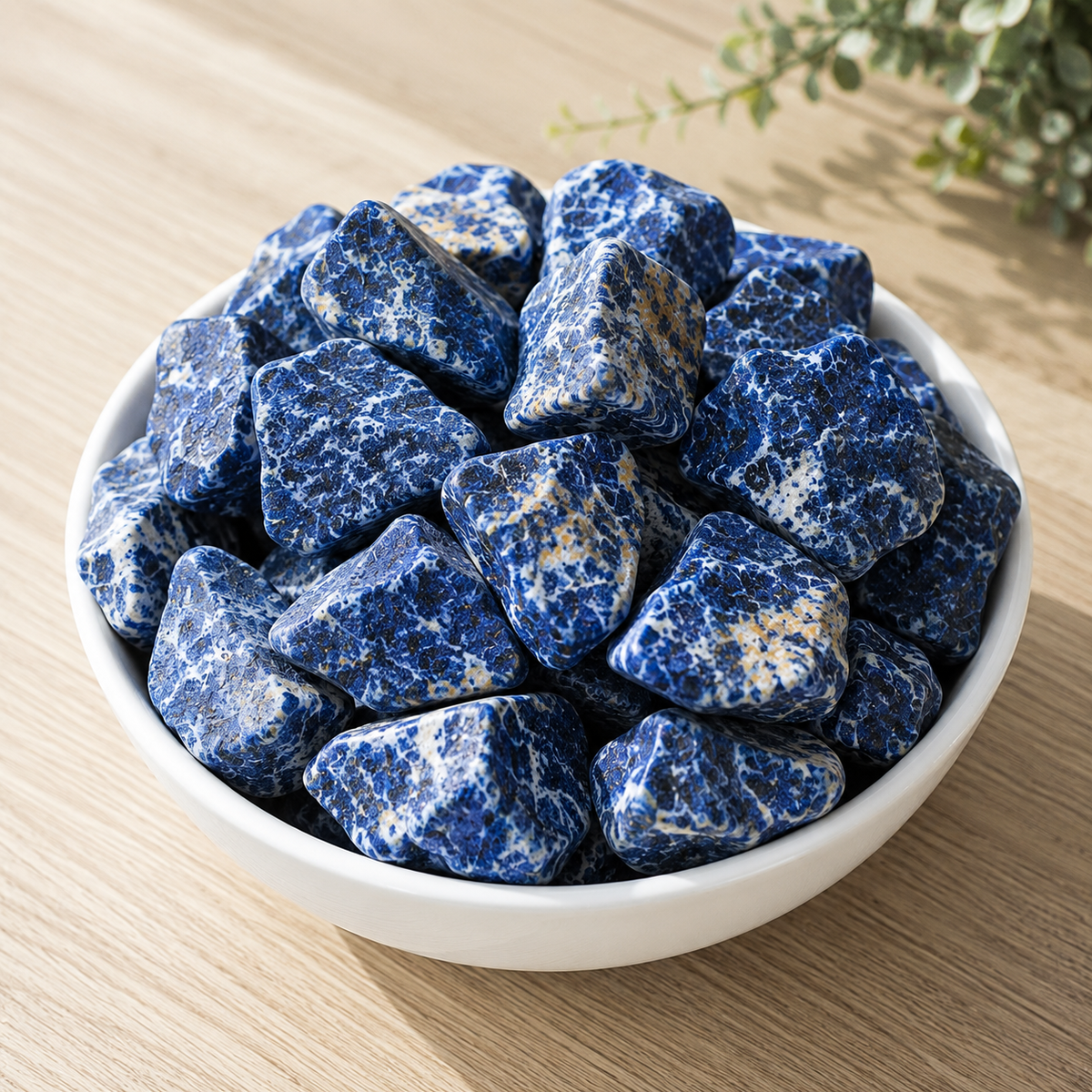 Sodalite Rough Rocks (Alignment With The Higher Self and Meditation)  DestGlow