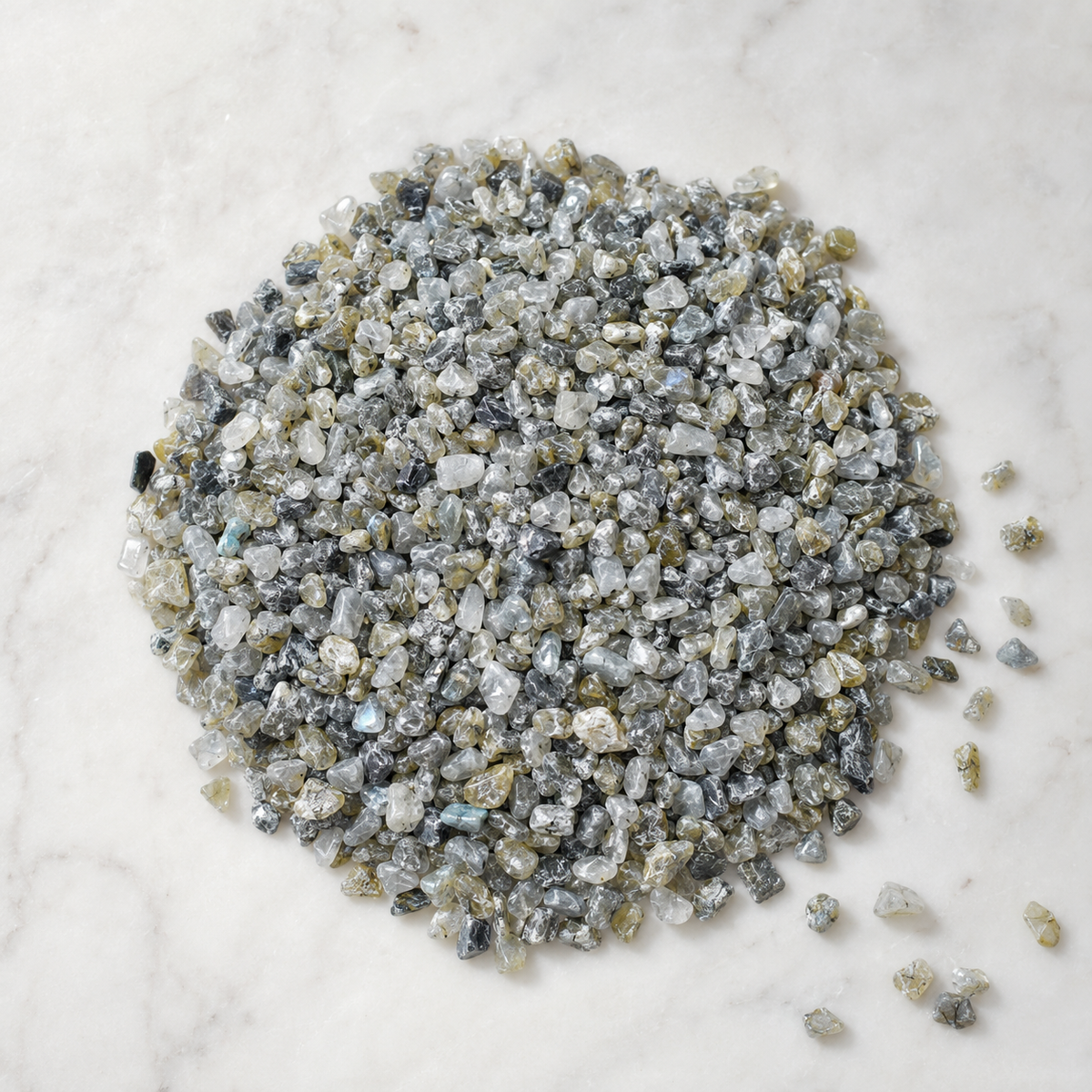Raw Labradorite Crystal Chips.  DestGlow