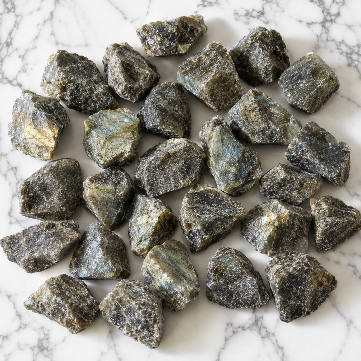 Labradorite Raw Stones (Meditate and Balance)  DestGlow