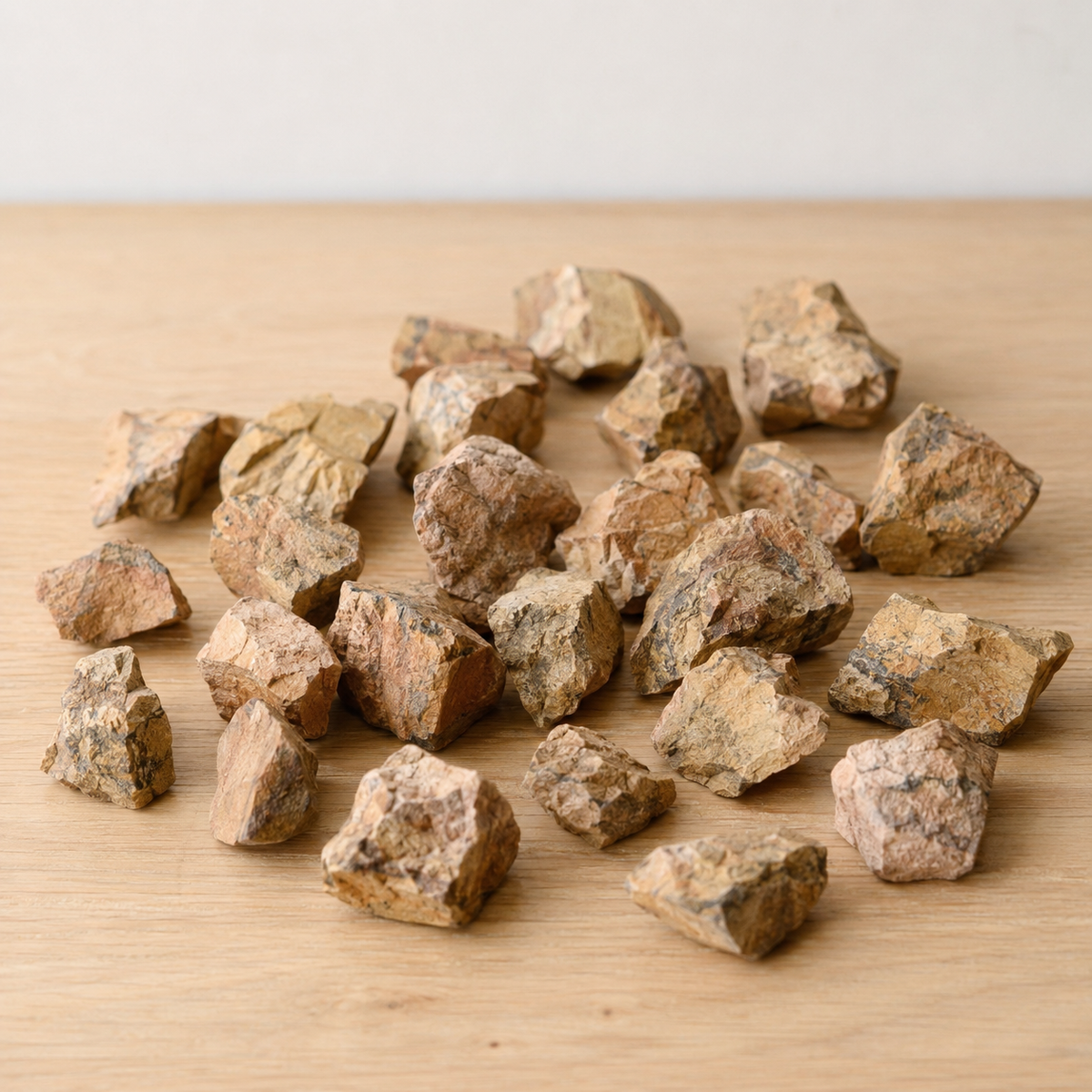Picture Jasper Rough Stones, 1 inch Picture Jasper Raw Stone  DestGlow
