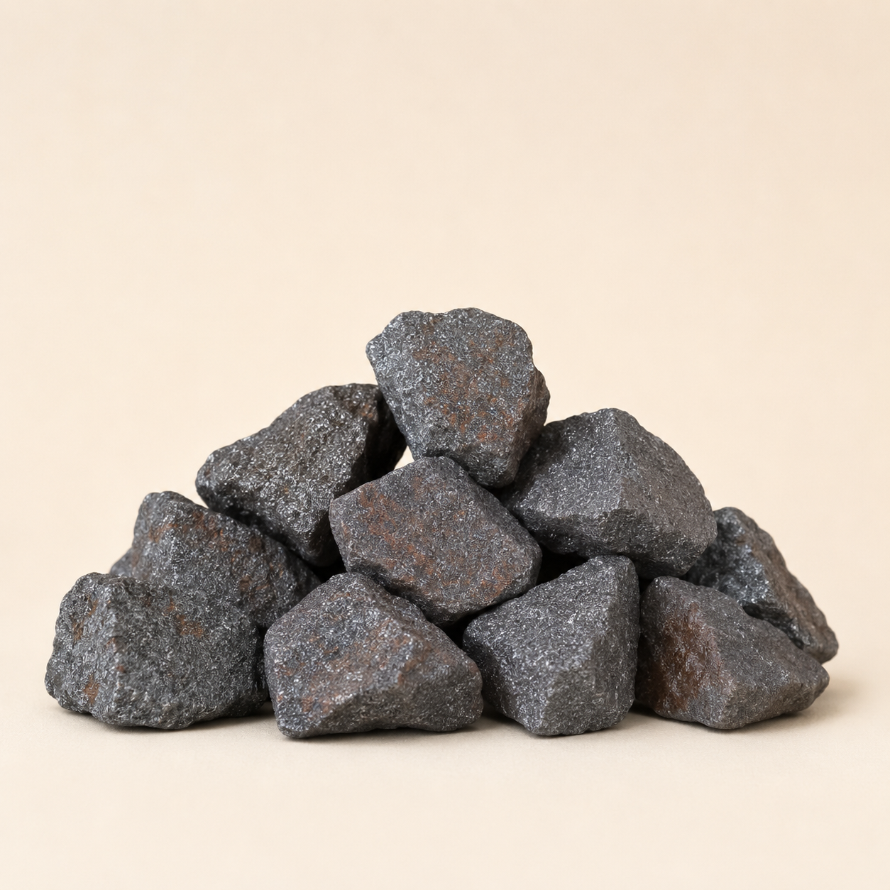 Hematite Rough Rocks (Focuses Energy and Emotions)  DestGlow