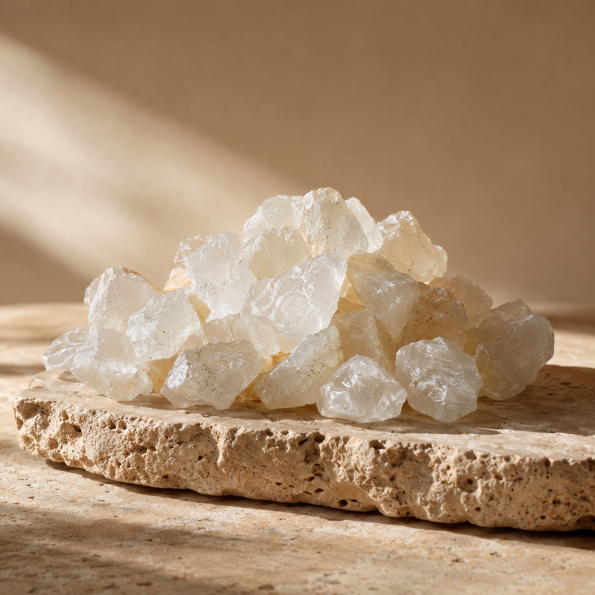 Crystal Quartz Rough Rocks (Balances Energy and Concentration)  DestGlow