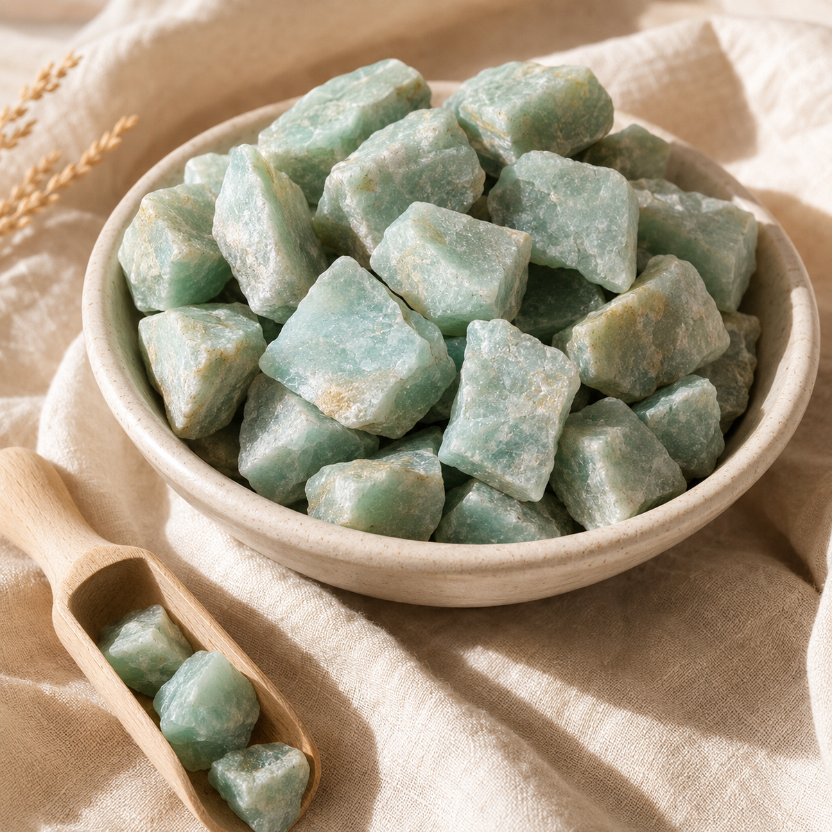 Raw Amazonite Rough Rocks (Luck  and Success)
