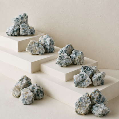 Tree Agate Rough Rocks (Trust and Self-Discipline)  DestGlow