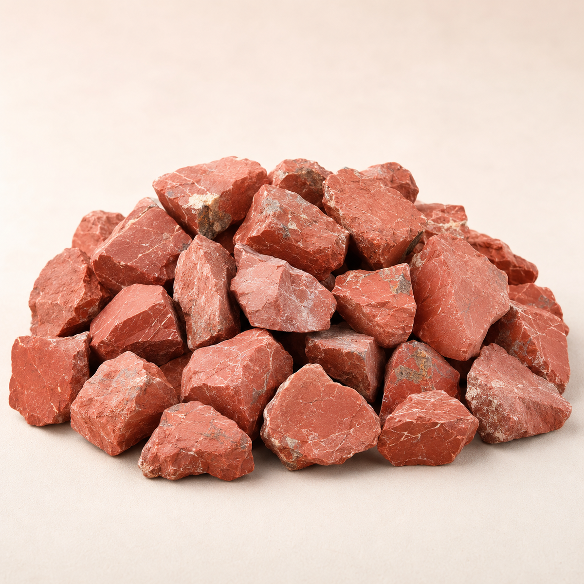 Red Jasper Rough Rocks (Strength and Protection)  DestGlow