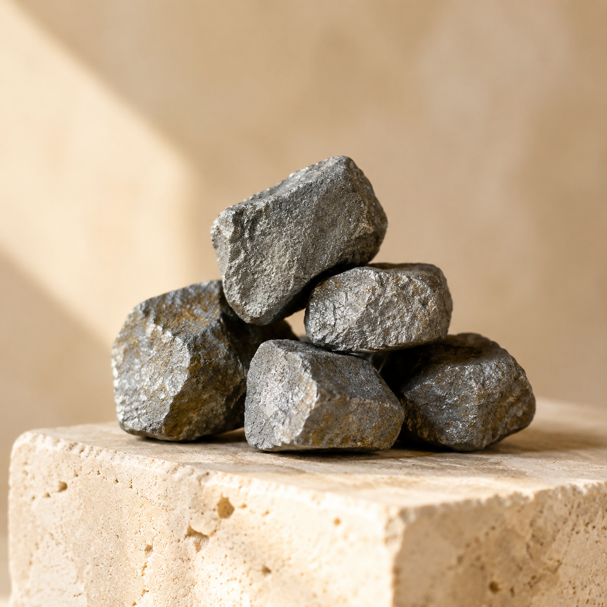 Pyrite Rough Rocks (Willpower and Confidence)